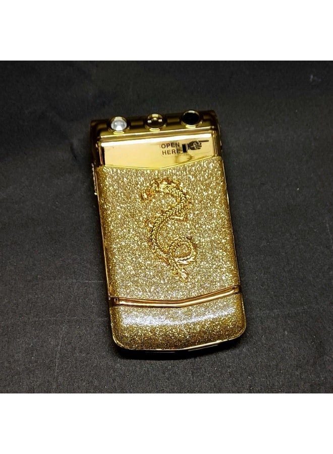 SOYES 5. Mini Metal Flip Phone – Dual SIM GSM, Ultra-Compact Credit Card Size - Image 2